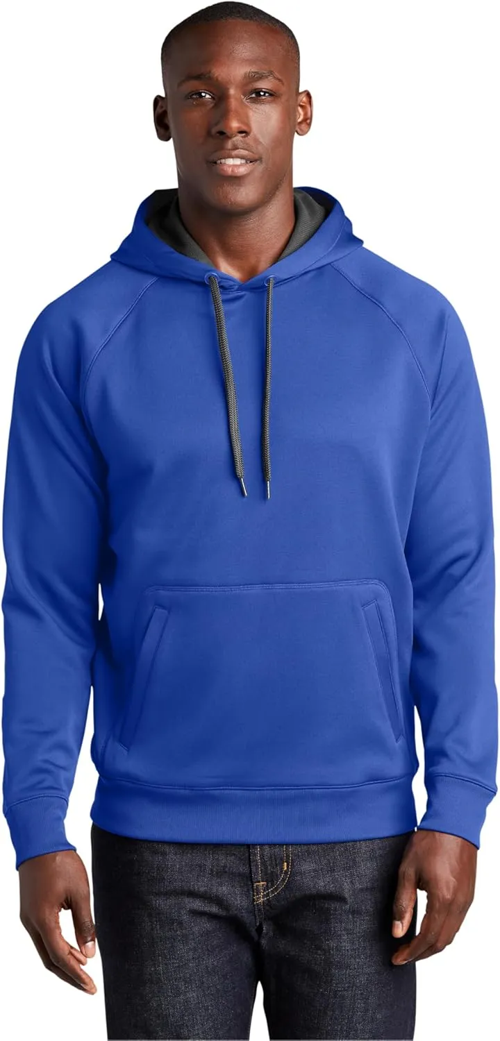 SPORT-TEK Men's Tech Fleece Hooded Sweatshirt