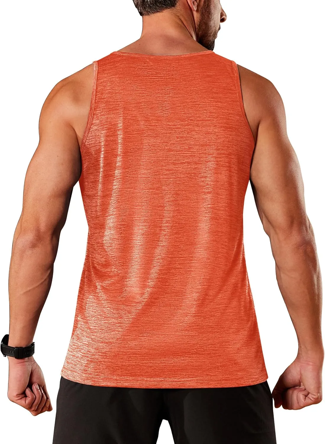 TACVASEN Men's Tank Tops Quick Dry Sleeveless Workout Muscle Shirt Athletic Bodybuilding Gym Performance Tee Shirts