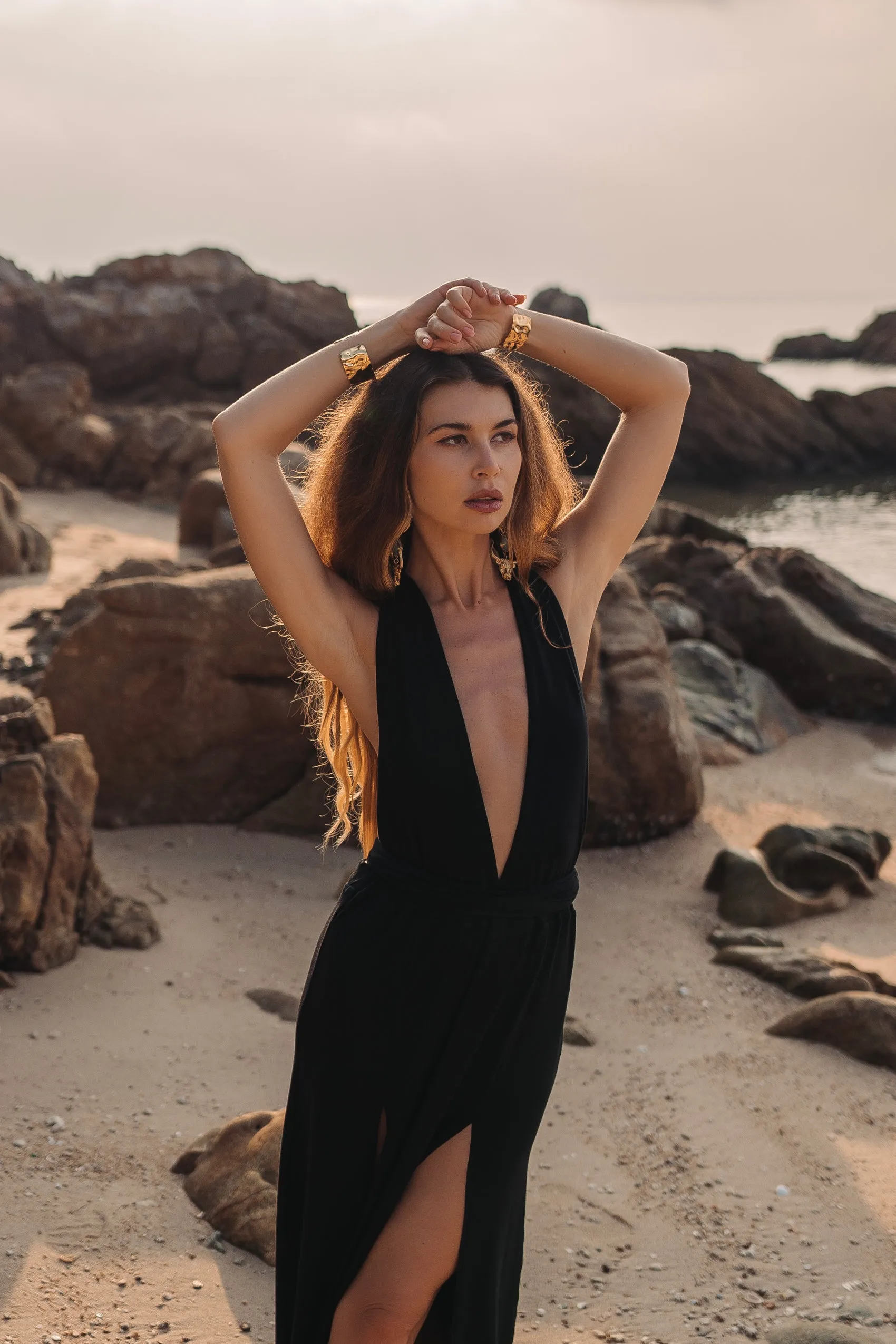 Zephyra Dress Black