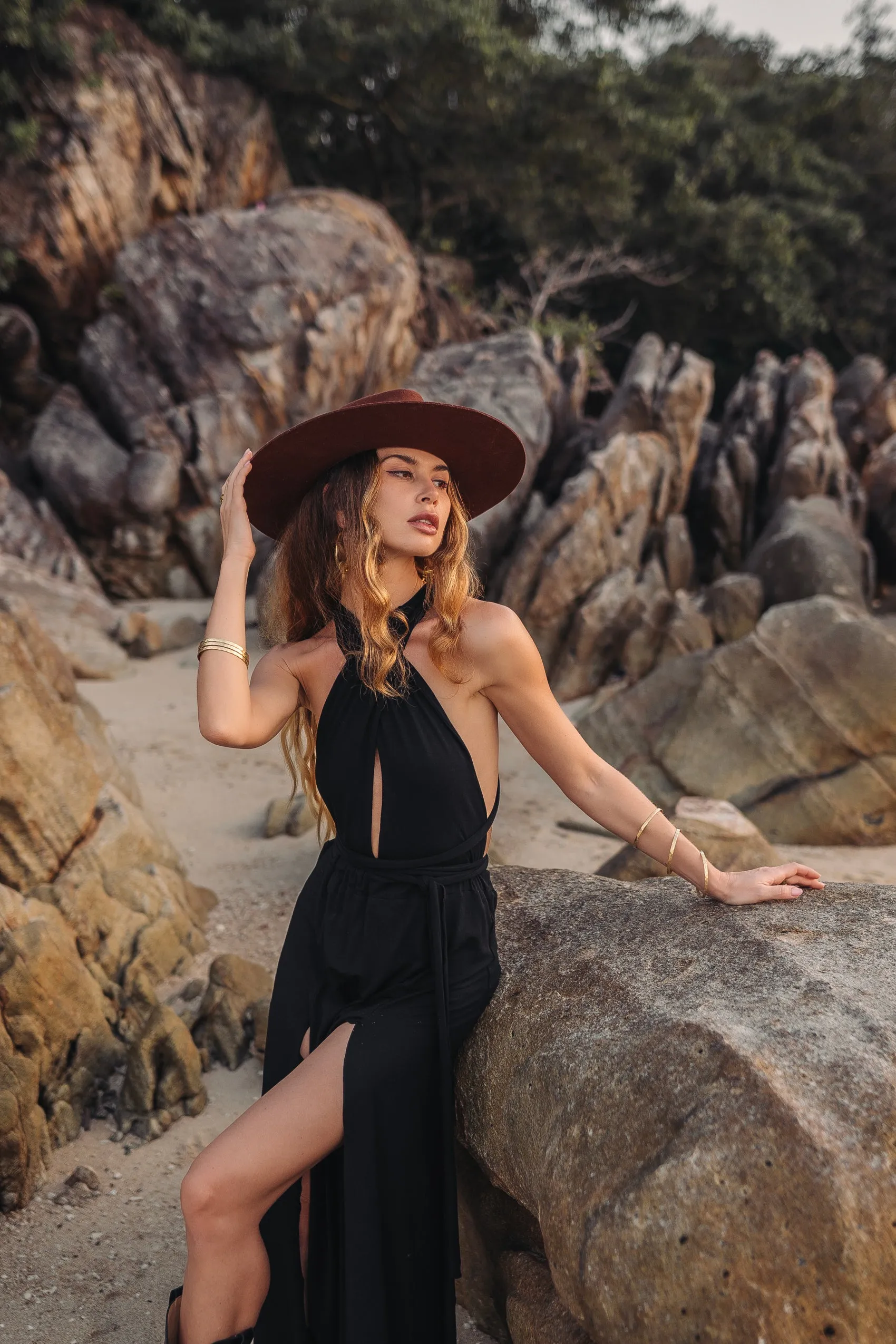 Zephyra Dress Black