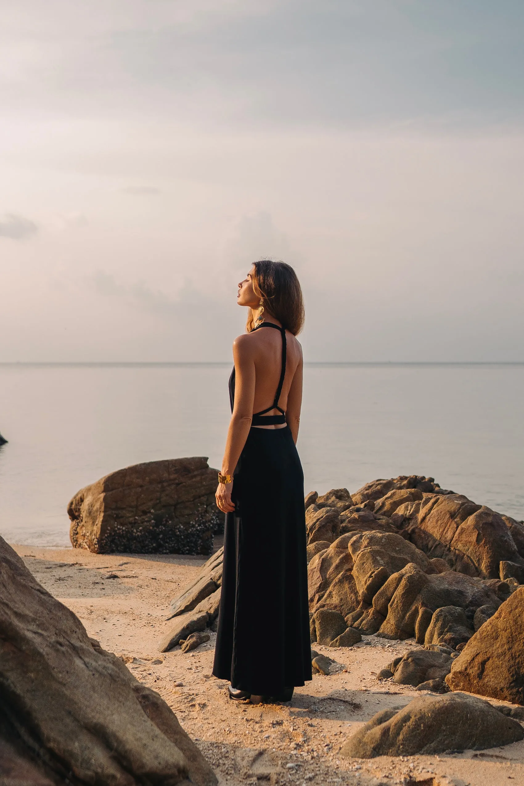Zephyra Dress Black