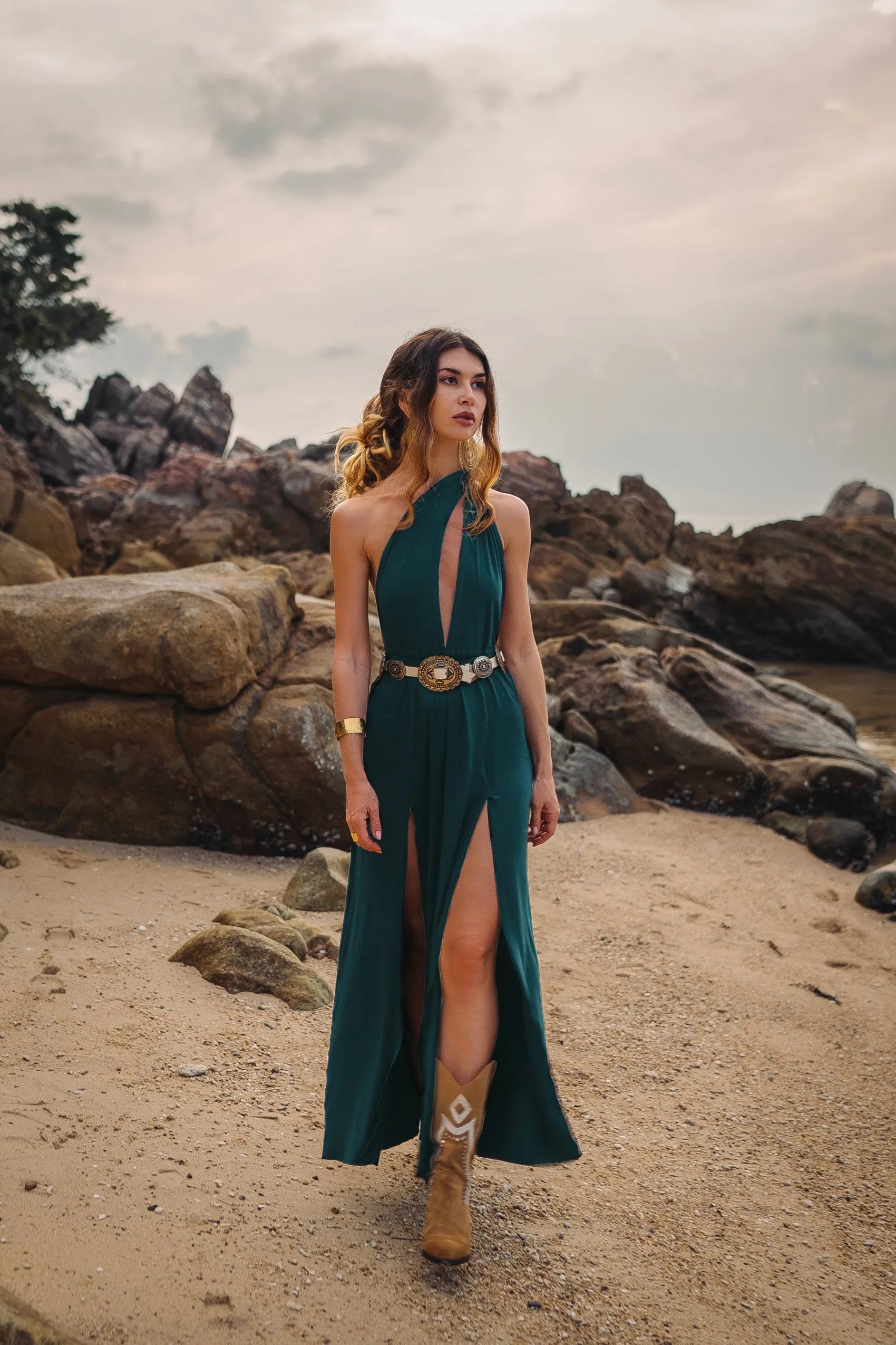 Zephyra Dress Teal